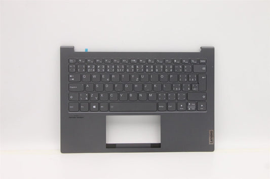 Lenovo ThinkBook 13x ITG Palmrest Cover Touchpad Keyboard Storm Grey 5CB1D66587