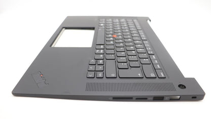 Lenovo ThinkPad P1 Gen 6 Keyboard Palmrest Top Cover Portuguese Black 5M11L89054