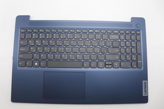 Lenovo IdeaPad 3 15IAN8 Palmrest Cover Touchpad Keyboard Arabic 5CB1K91153