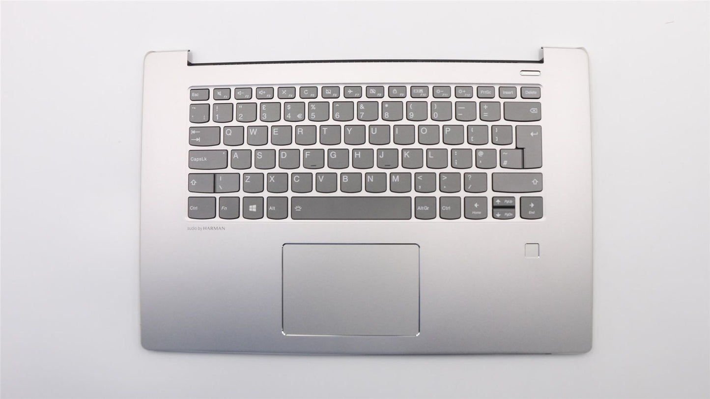 Lenovo IdeaPad 530S-15IKB Keyboard Palmrest Top Cover UK Grey Backlit 5CB0R12662