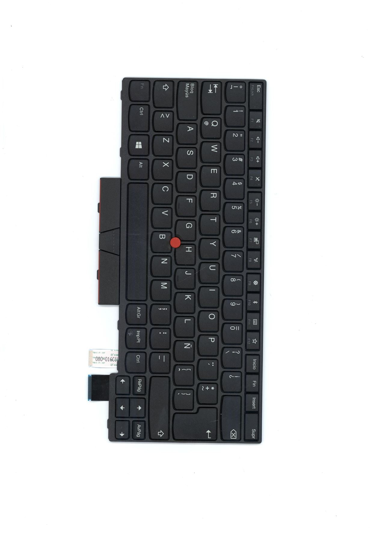 Lenovo ThinkPad T480 A485 Keyboard Latin Spanish Black 01HX342