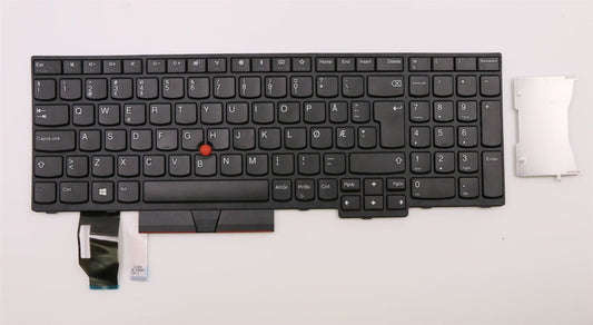 Lenovo ThinkPad L580 L590 E580 E585 T590 E590 E595 Keyboard Nordic Black 01YP660