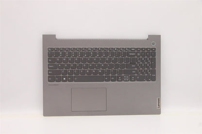 Lenovo ThinkBook 15P G2 ITH Palmrest Cover Touchpad Keyboard US Grey 5CB1D94949
