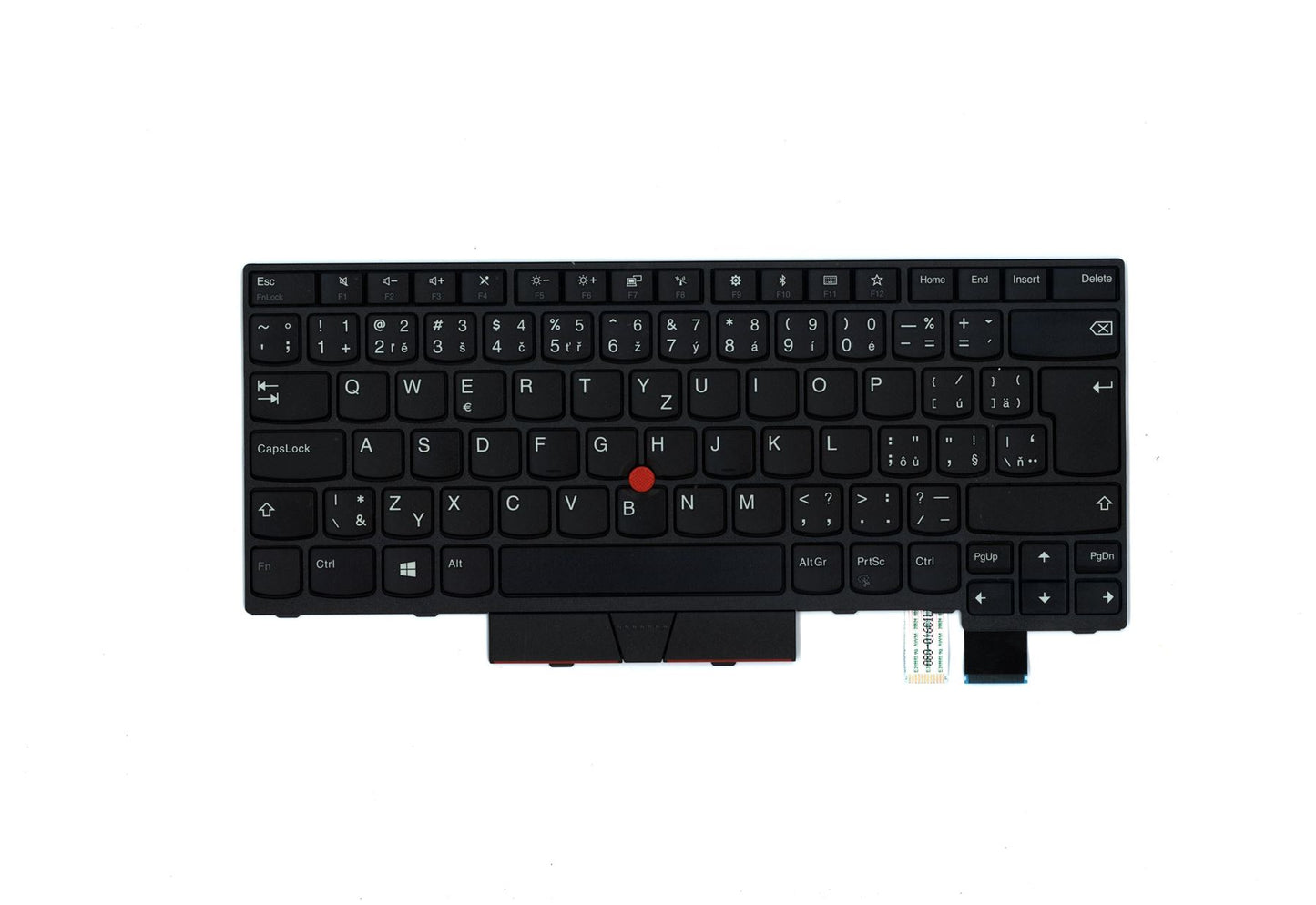 Lenovo ThinkPad T480 A485 Keyboard Czech Slovakian Black 01HX598