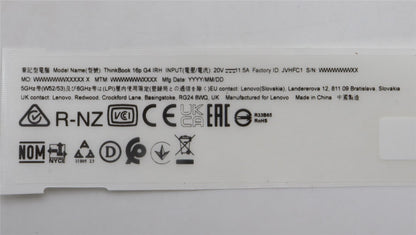 Lenovo LABEL LABEL L 21J8 FRU KITS 5L10W35142