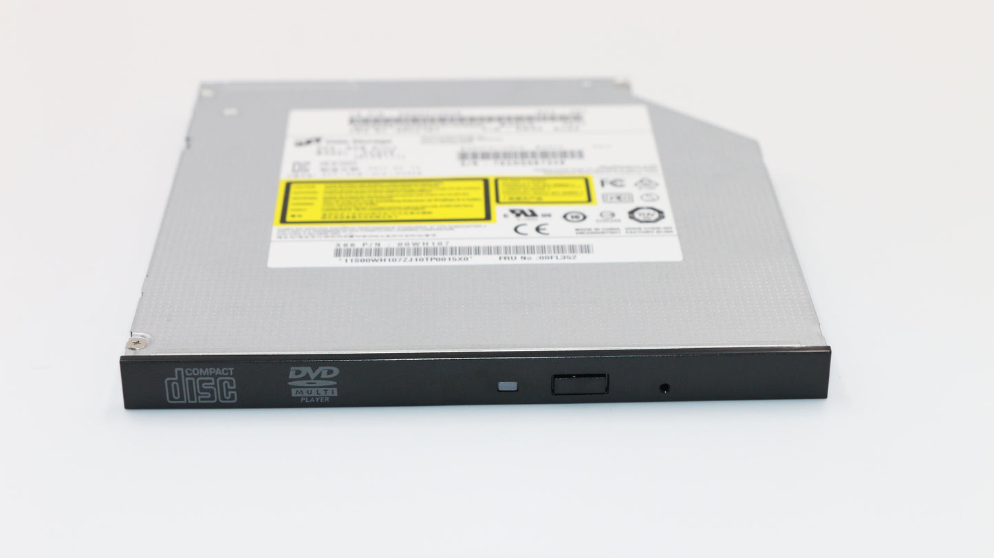 Lenovo 00FC107 DVD DT SATA 9.5mm x8 w/ bezel