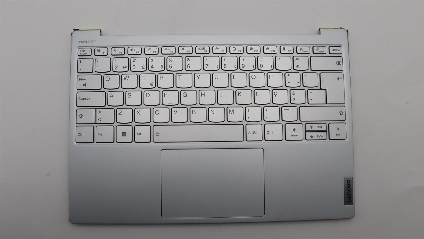 Lenovo Yoga 7 13IAP7 Palmrest Cover Touchpad Keyboard Portuguese 5CB1J31369