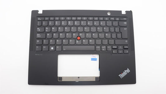 Lenovo ThinkPad X13 Gen 4 Keyboard Palmrest Top Cover Spanish LA 5M11L85991