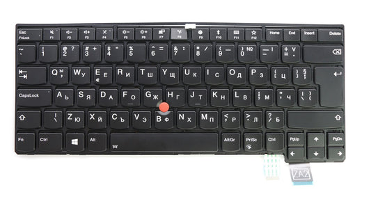 Genuine Lenovo ThinkPad T470p Keyboard Bulgarian Black Backlit 01EP434