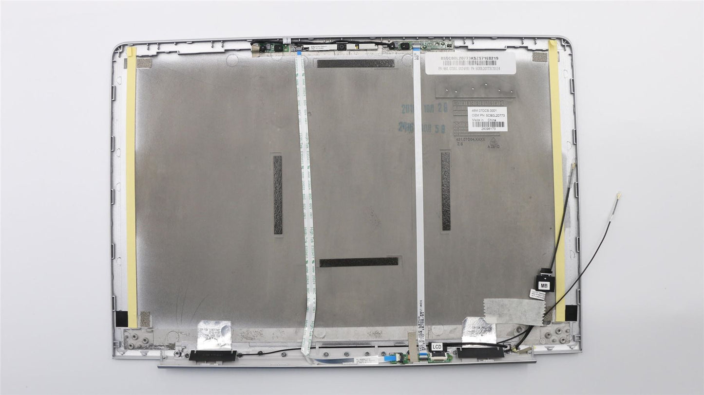 Lenovo IdeaPad 710S-13ISK LCD Cover Rear Back Housing Silver 5CB0L20773
