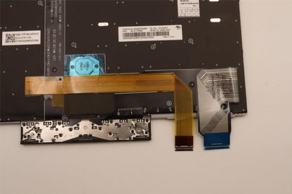 Lenovo ThinkPad L13 s Keyboard Norwegian Silver Backlit 01YP860