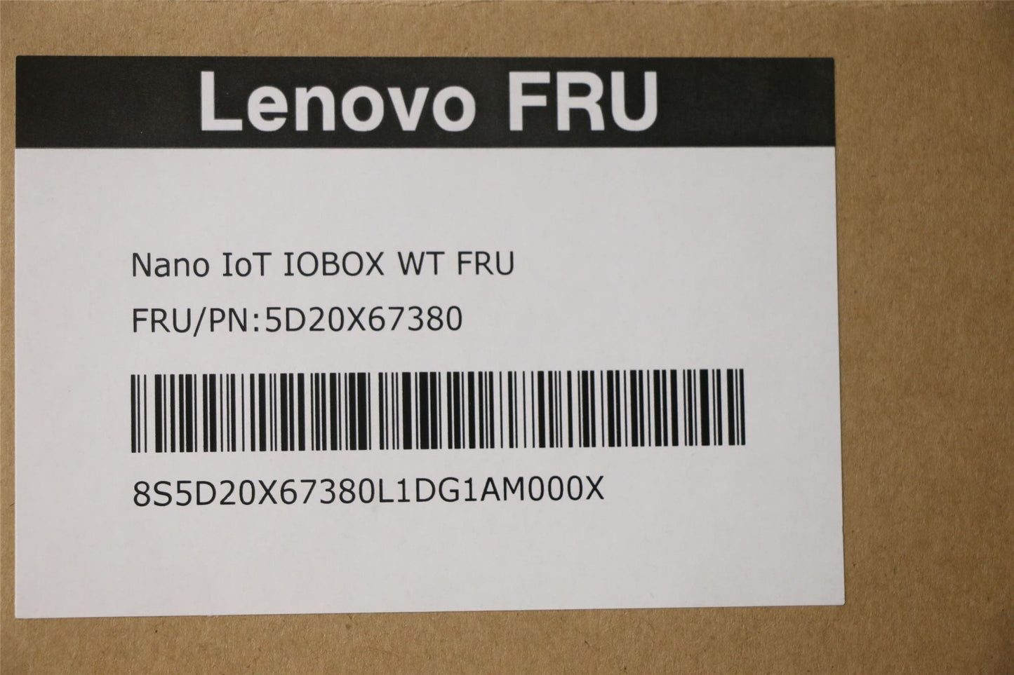 Lenovo Nano IoT IOBOX WT 5D20X67380