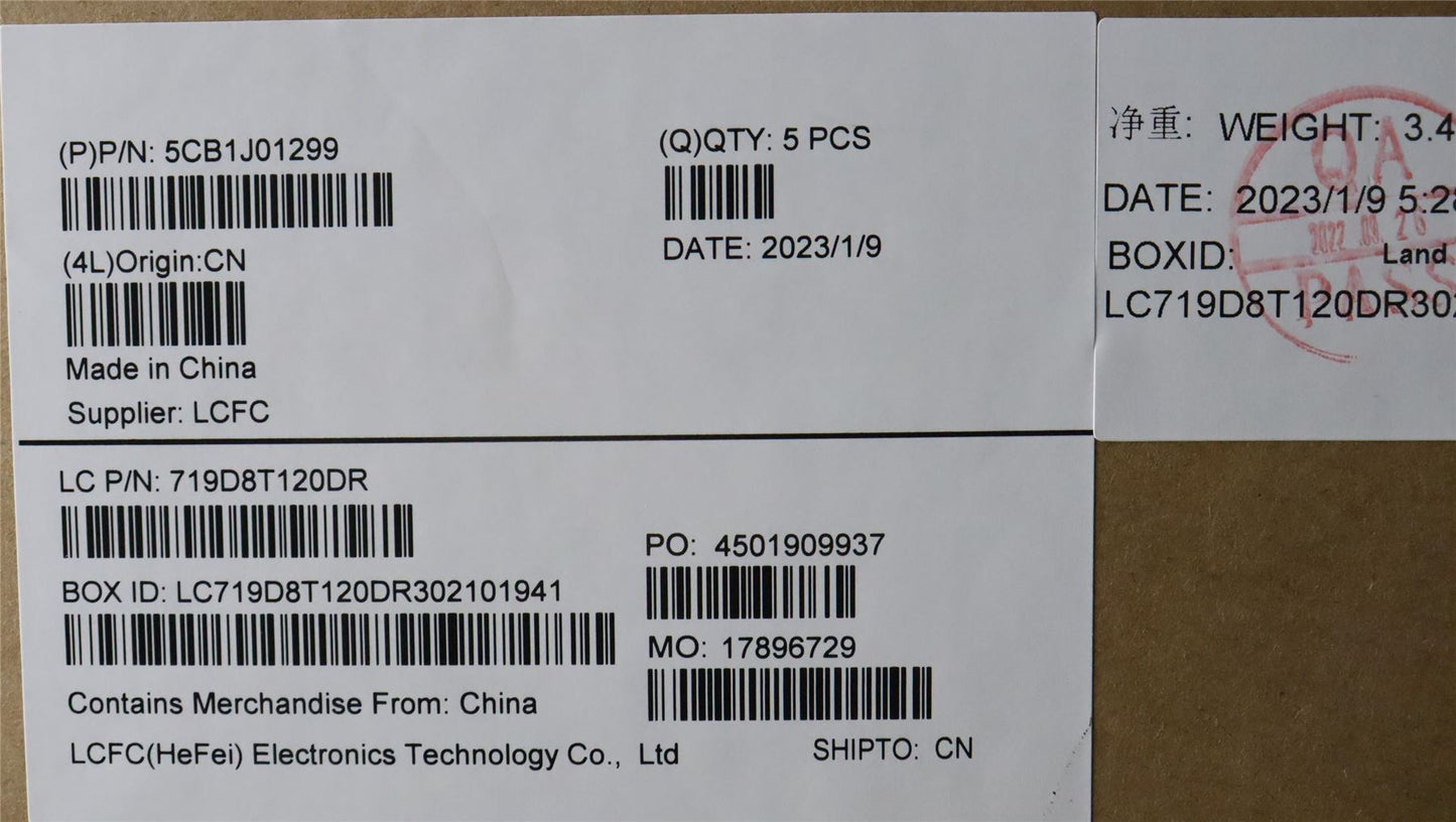 Lenovo Upper Case ASM_BELL82SFNF_AB_NB_PC 5CB1J01299