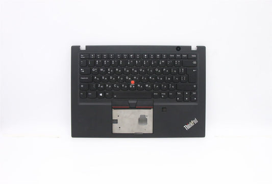 Lenovo ThinkPad T490s Keyboard Palmrest Top Cover Bulgarian Black 02HM276