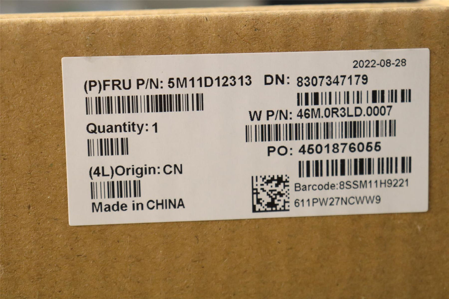 Lenovo 5M11D12313 MECH_ASM 16.0FHD+,HCAM,BK_P1,AUO