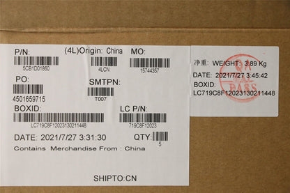 Lenovo Upper Case ASM_NORDIC L82NXIG_FP_D 5CB1D01860