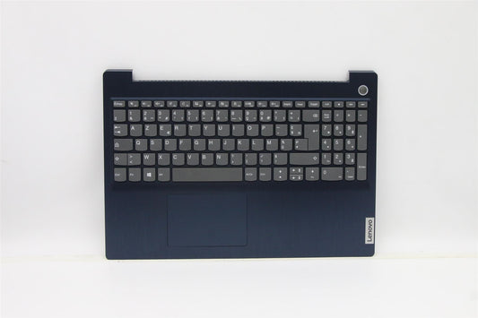 Lenovo IdeaPad 3-15ITL05 Palmrest Touchpad Cover Keyboard French Blue 5CB1C15065