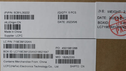 Lenovo IdeaPad 3 14AMN8 Palmrest Cover Touchpad Keyboard French 5CB1L30222