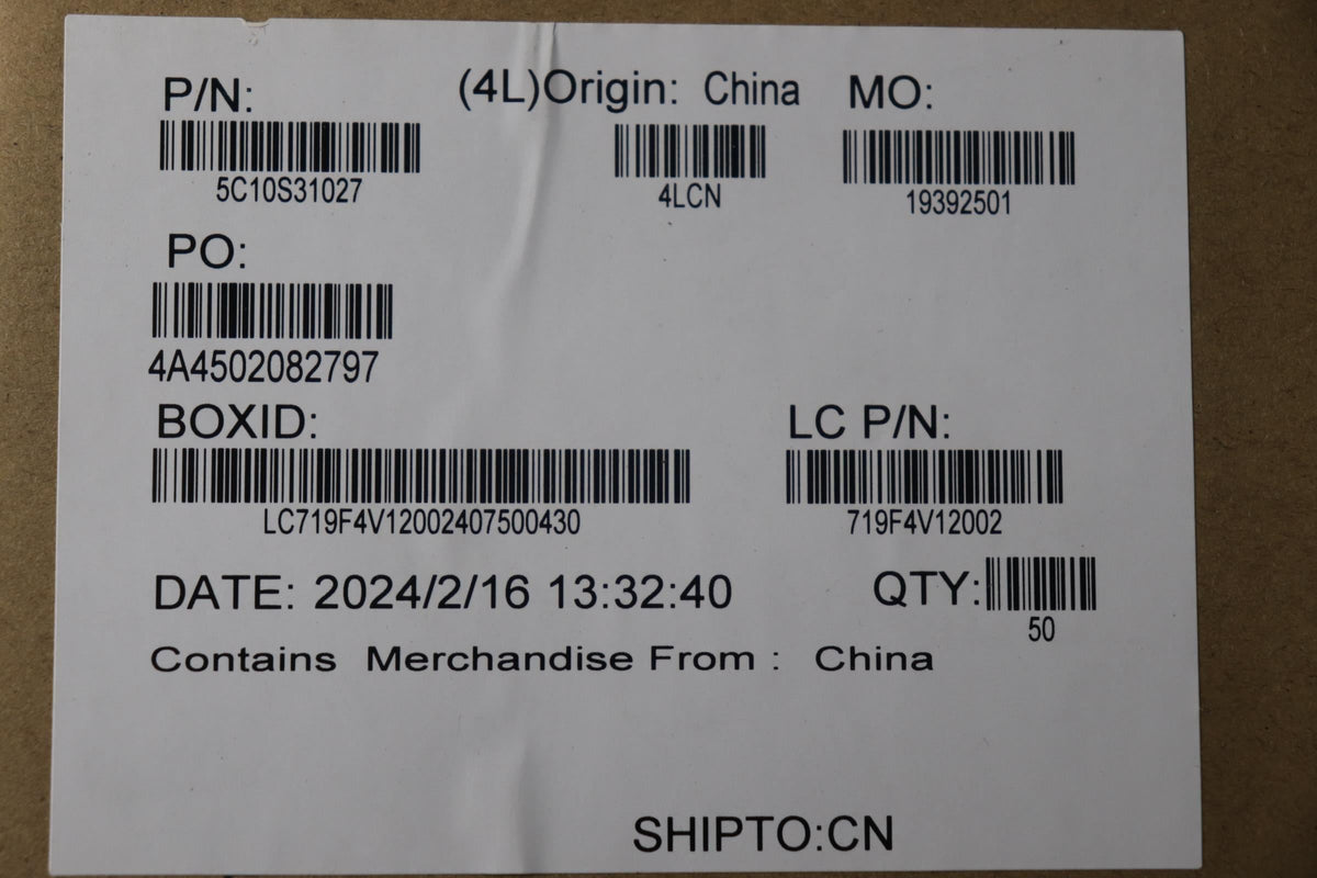 Lenovo L21KR FP FFC Cable 5C10S31027