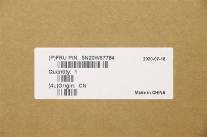 Lenovo ThinkPad L14 2 L14 Keyboard UK Black Backlit 5N20W67784