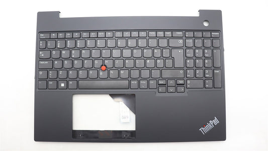 Lenovo ThinkPad E16 Gen 1 Keyboard Palmrest Top Cover Danish Black 5M11L64931