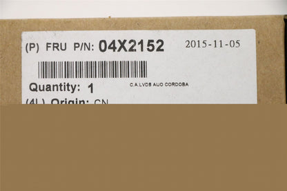 Lenovo FRU,C.A. LVDS_Cordoba_AUO 04X2152