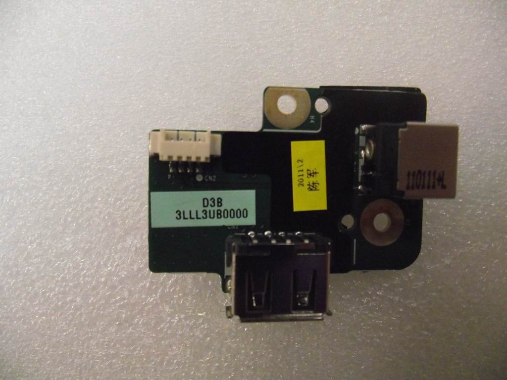 Lenovo LL3A W/DC-IN Jack ASSY S.P. USB DC-In Board 11011992