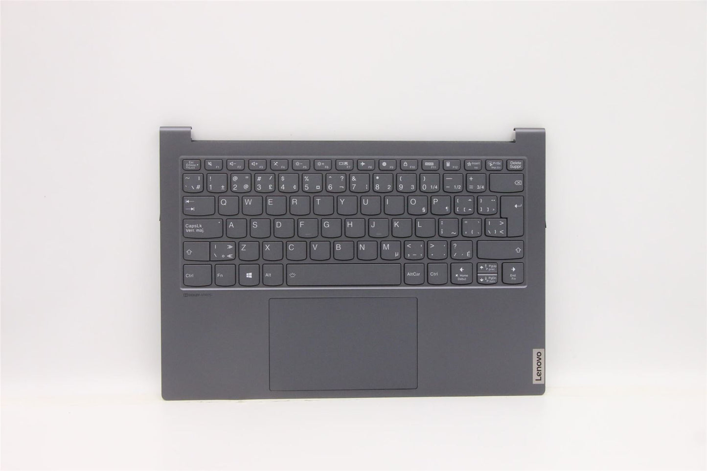 Lenovo Slim 7 Pro-14IHU5 Keyboard Palmrest Top Cover French Grey 5CB1C19261