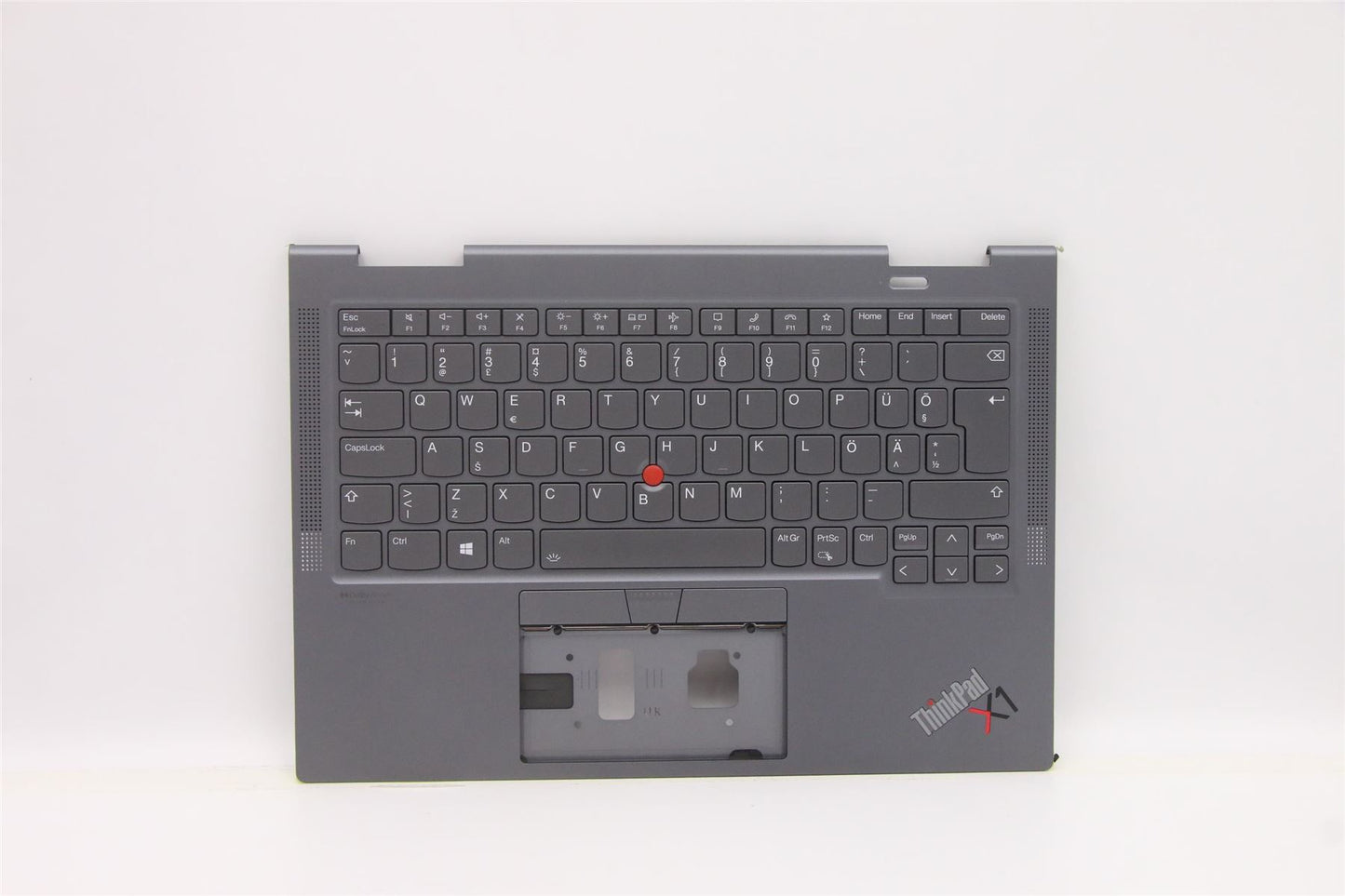 Lenovo ThinkPad X1 6th Gen Keyboard Palmrest Top Cover Estonian 5M11C41020