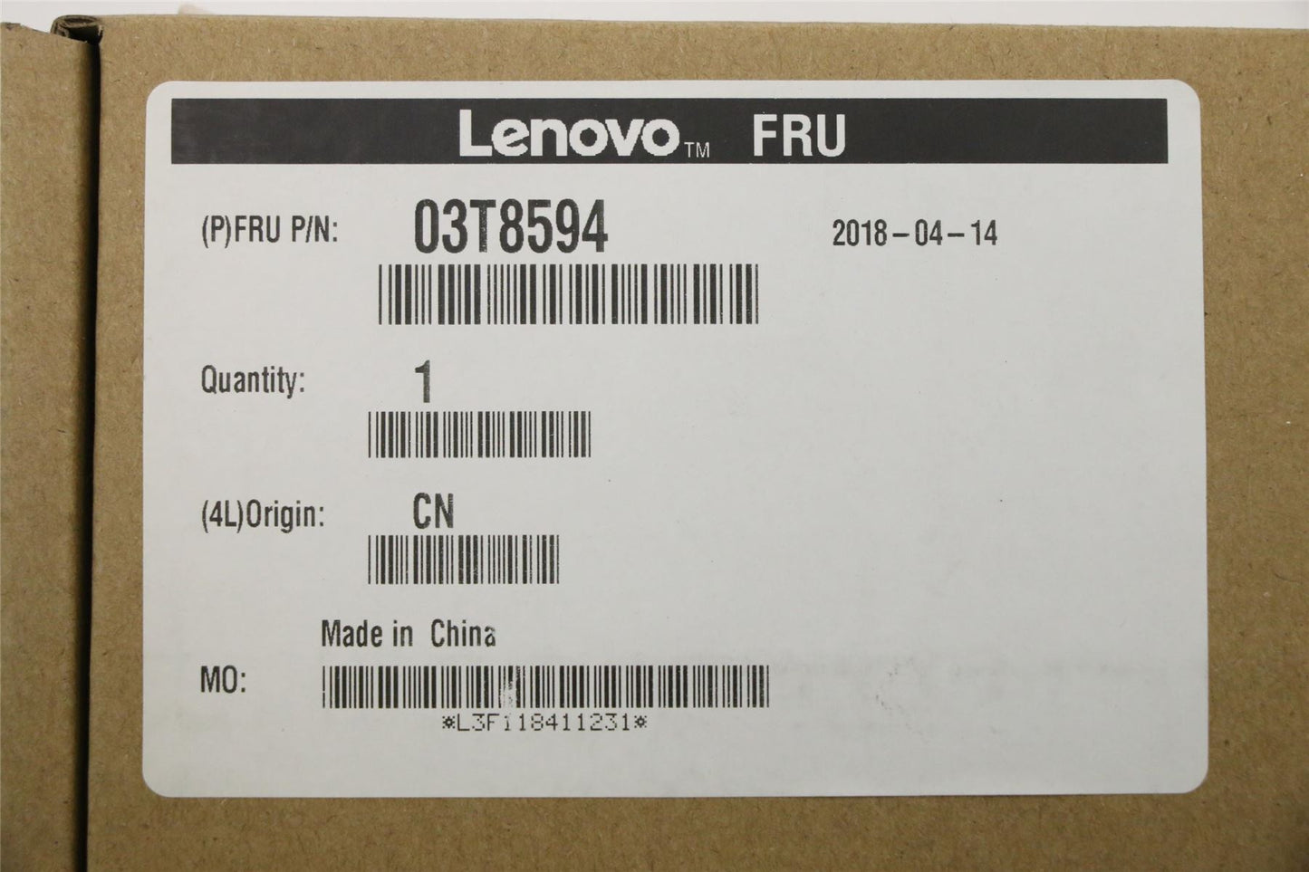 Lenovo RAID_CARD FRU Raid720ix 12G Midplane 03T8594