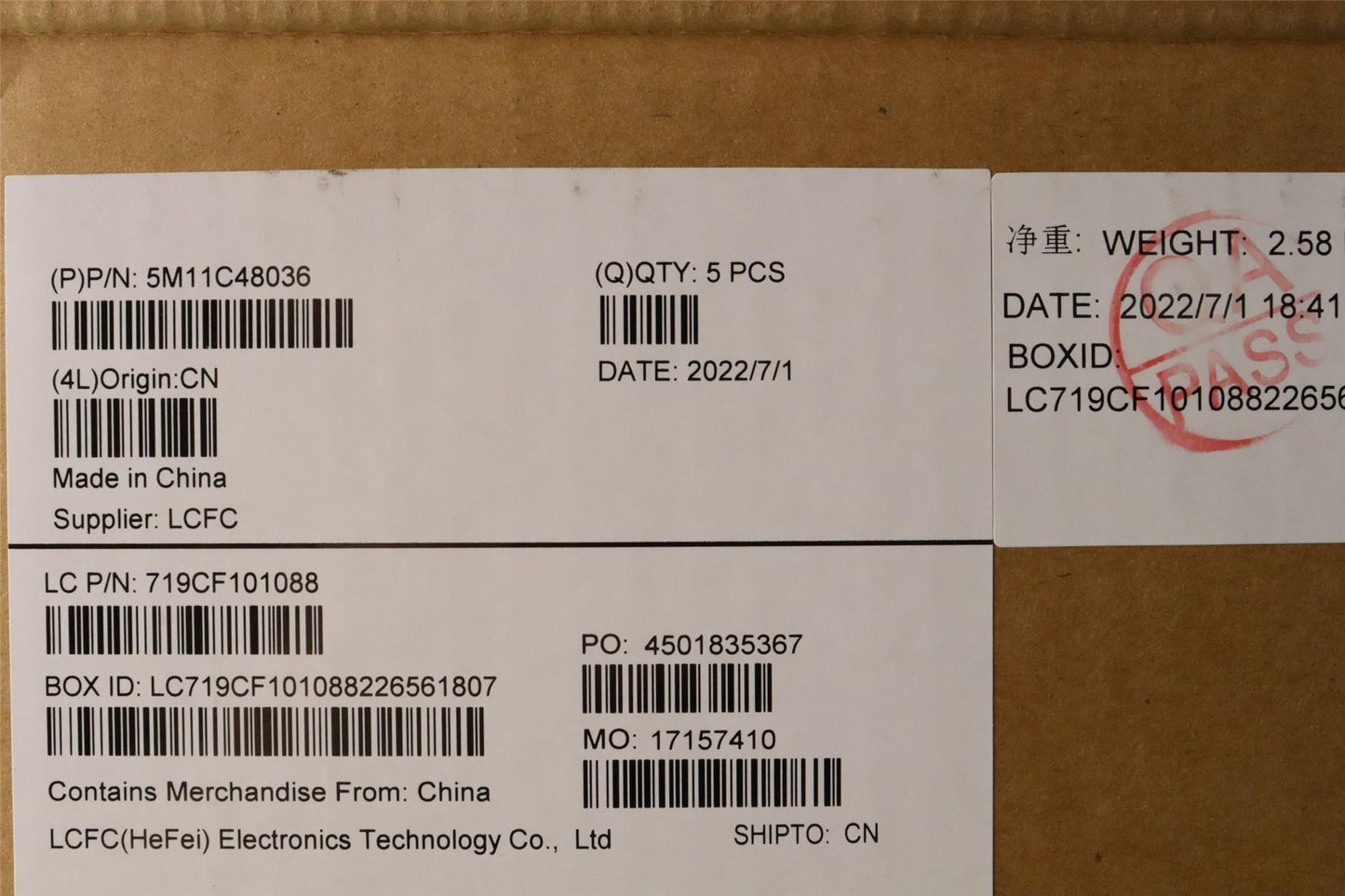 Lenovo MECH_ASM KBD W/C BUL BKLT(CHY) UKWWBK 5M11C48033