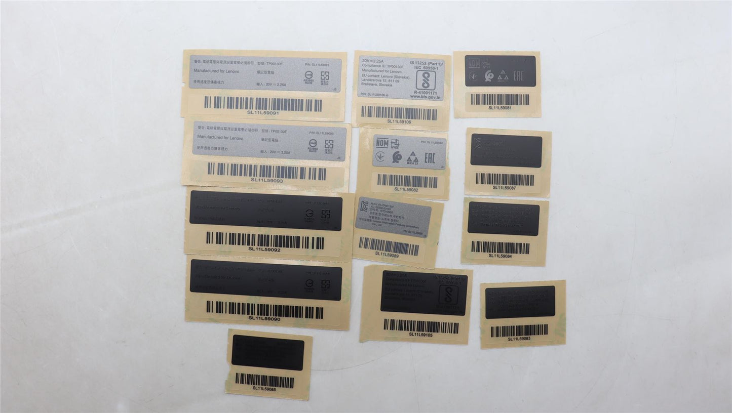 Lenovo LABEL FRU Phoenix 2 LABEL kits LSSC 5L11H70976