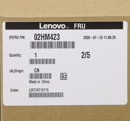 Lenovo ThinkPad T490s Keyboard Palmrest Top Cover Danish Black 02HM423