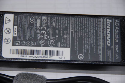 Lenovo Liteon 92P1107 AC Charger Adapter 36001405