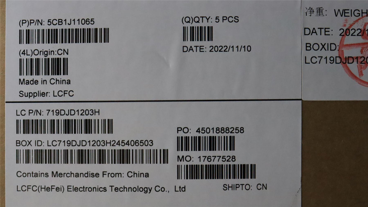 Lenovo Upper Case ASM_POR L82QF FPSG 5CB1J11065