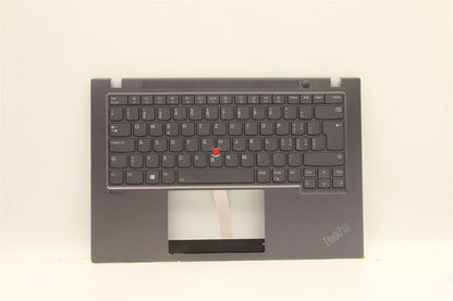 Lenovo ThinkPad T14s 2 Keyboard Palmrest Top Cover UK Grey 5M11A37924