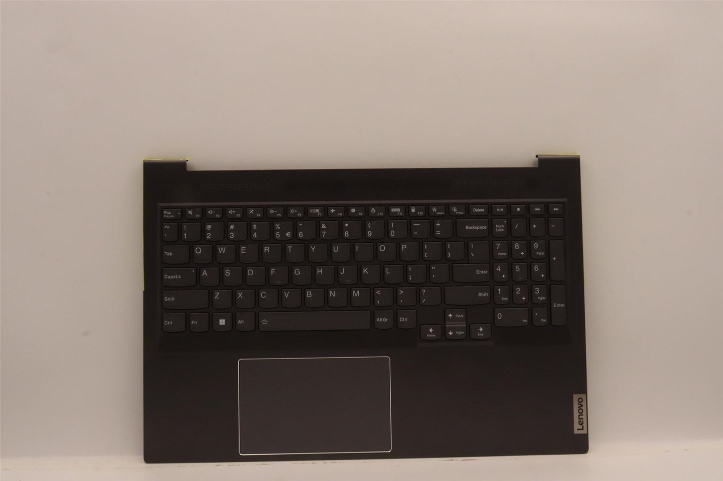 Lenovo Yoga 7 16ARH7 Palmrest Cover Touchpad Keyboard US Europe Black 5CB1J38436