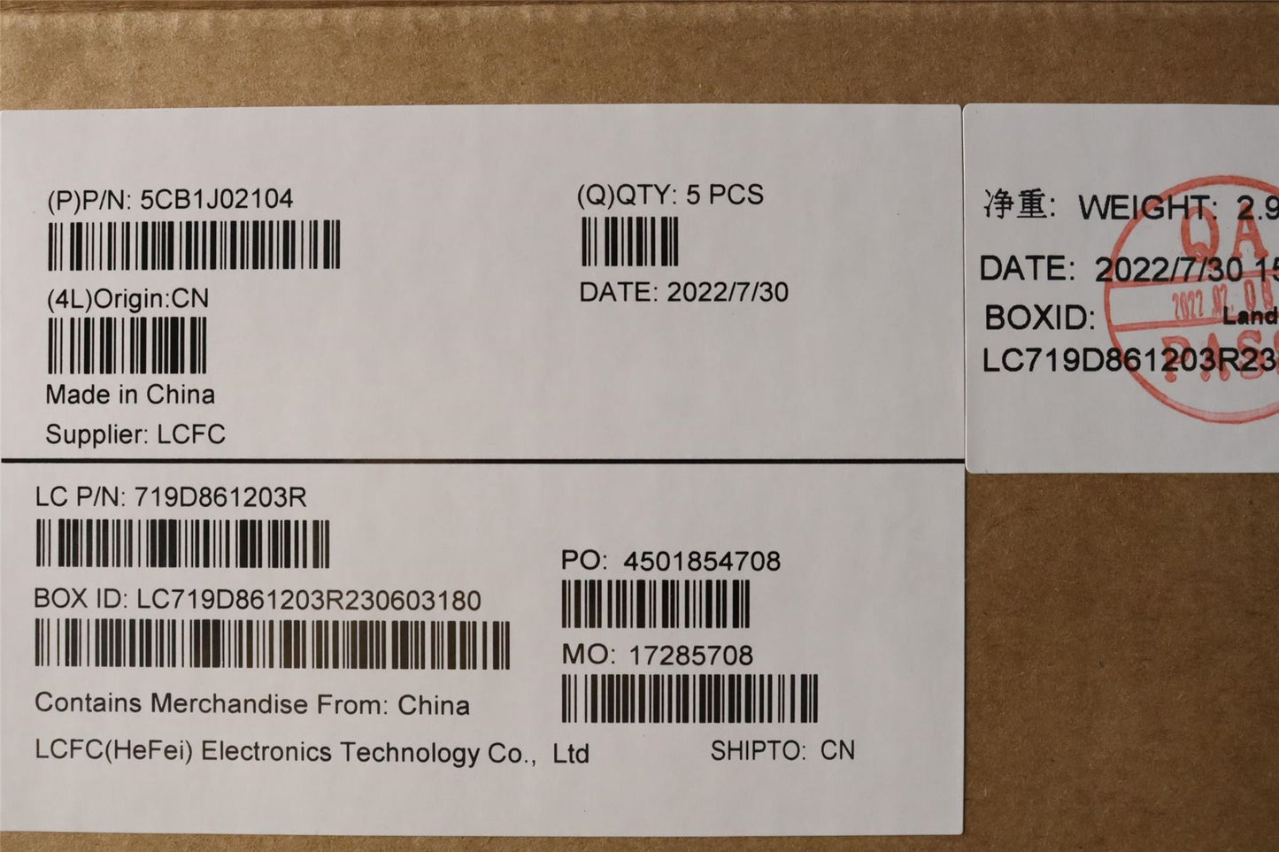Lenovo Upper Case ASM_NORDIC L82QE FPSG 5CB1J02104