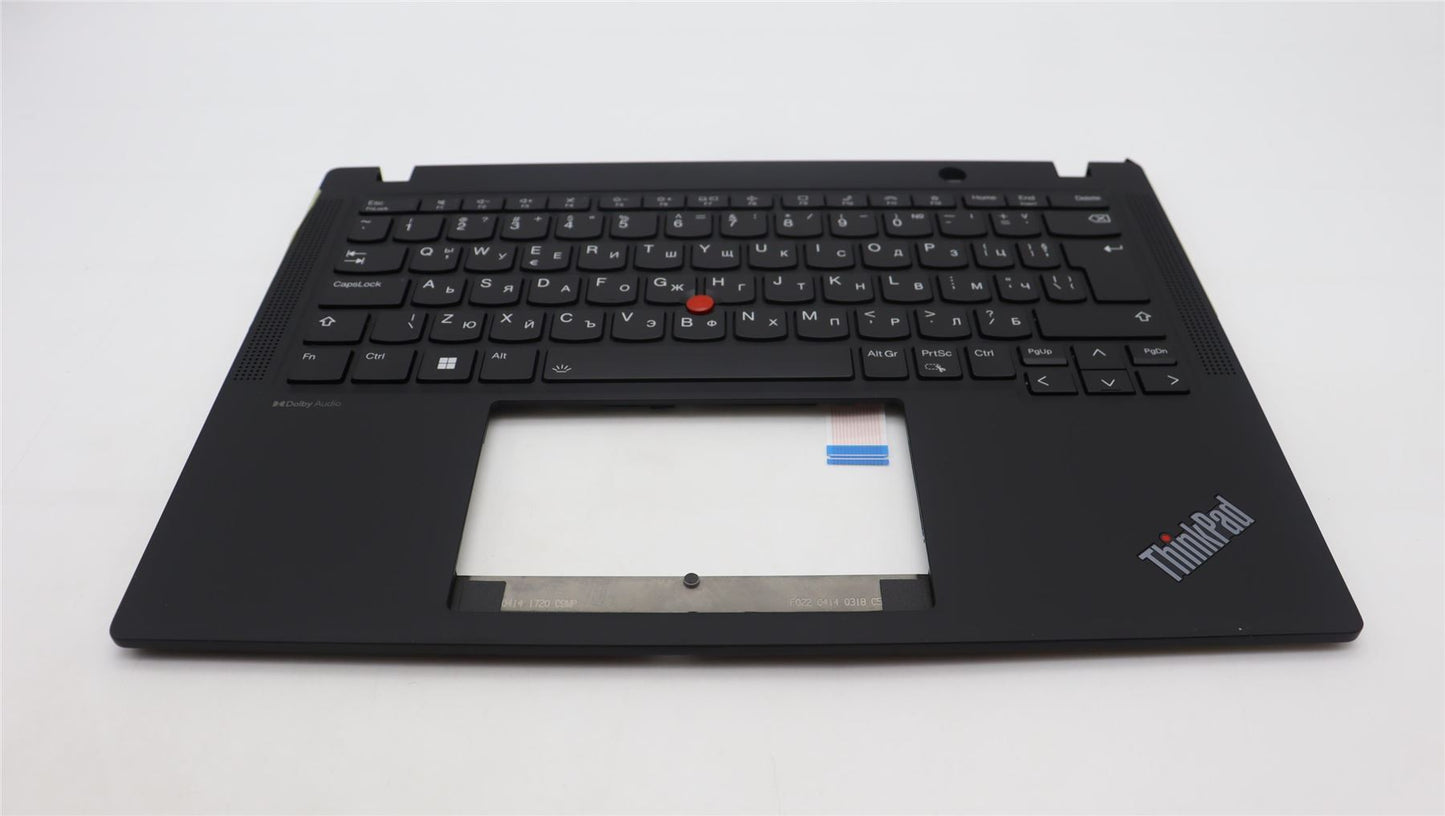 Lenovo ThinkPad X13 Gen 4 Keyboard Palmrest Top Cover Bulgarian Black 5M11H94480
