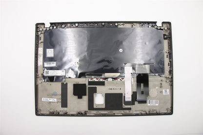 Lenovo ThinkPad T490s Keyboard Palmrest Top Cover Italian Black Backlit 02HM219