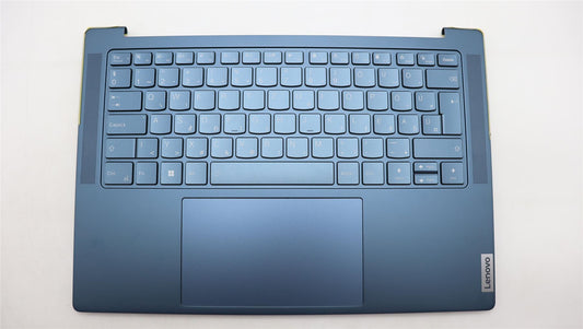 Lenovo Yoga 7 14IRH8 Palmrest Cover Touchpad Keyboard Hungarian 5CB1L40681