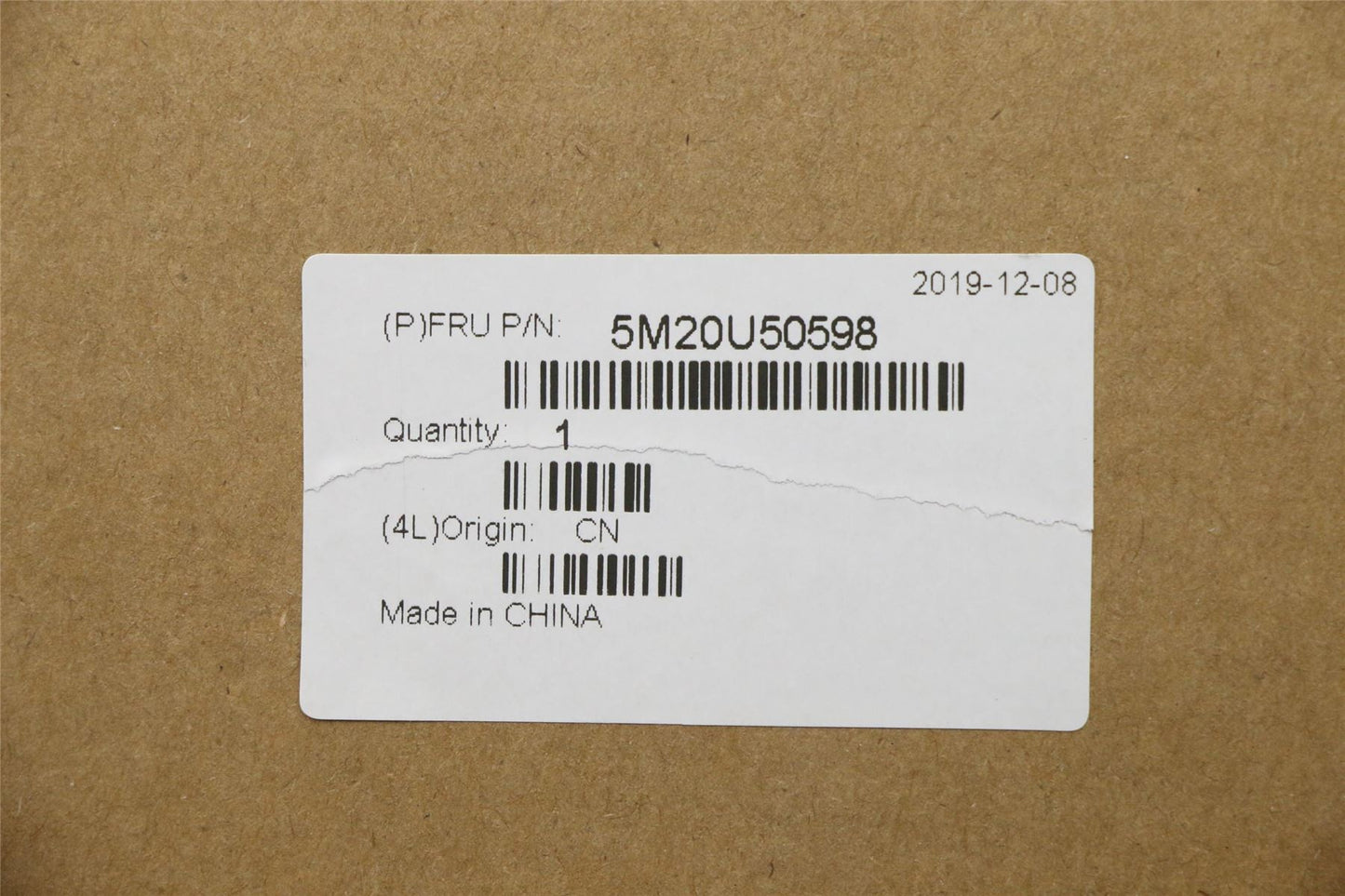 Lenovo 5M20U50598 MECHANICAL CAMERA_KNOB V540&S5430 BK