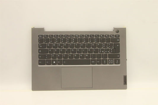 Lenovo ThinkBook 14 G4 IAP Tastatur Handballenauflage Obere Abdeckung Italienisch Grau 5CB1J09079