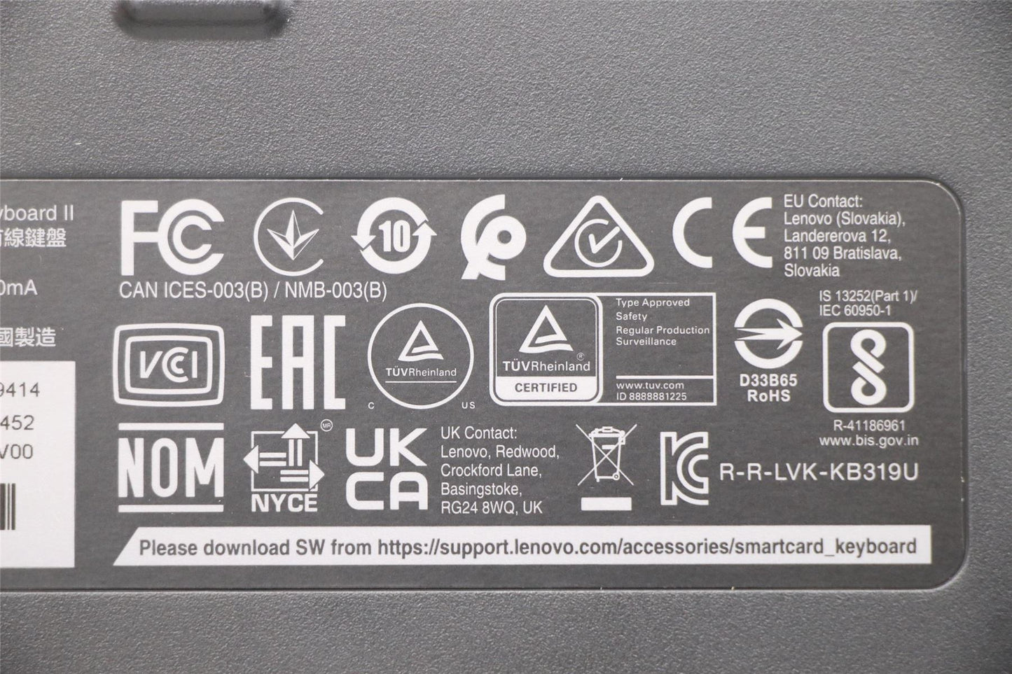 Lenovo SMC KBD-Italy 5D51H38237