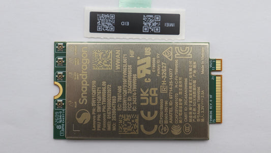 Lenovo WIRELESS Wireless,WWAN,FXN,SDX61 London WWAN Foxconn Board 5W11Q87671