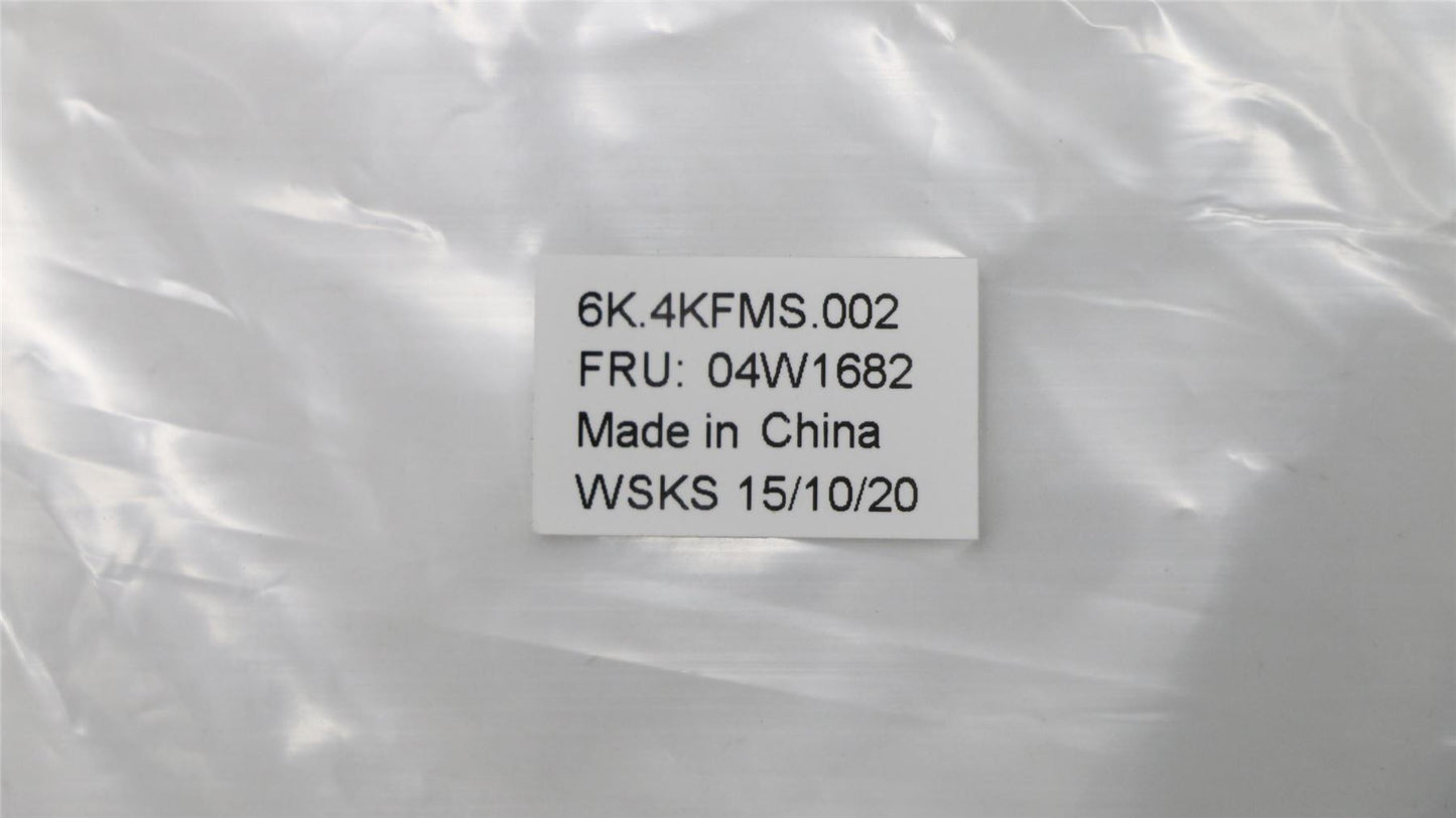 Lenovo NAMEPLATE FRU Clear Plate KIT 04W1682