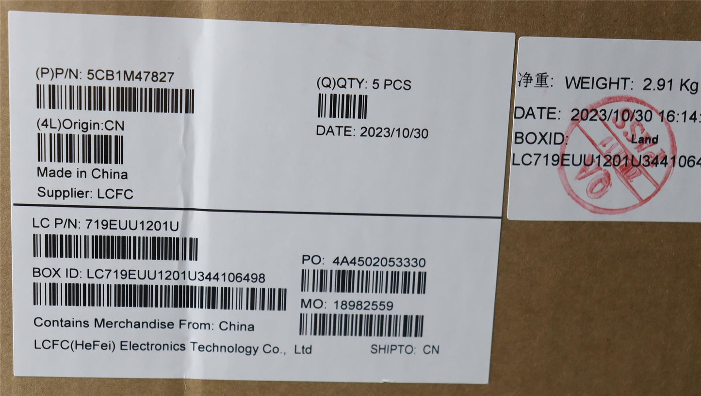 Lenovo COVER Upper Case ASM_GER L 83ELFPAG 5CB1M47827
