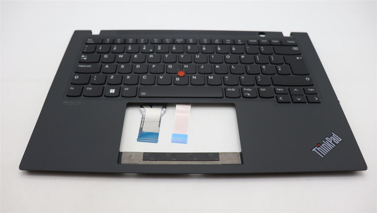 Lenovo ThinkPad T14s Gen 2 Keyboard Palmrest Top Cover UK Black 5M11F25308