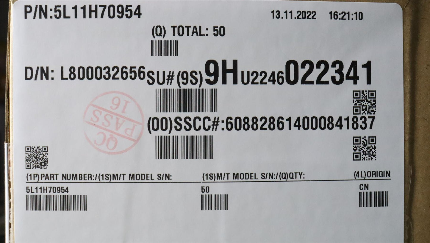 Lenovo LABEL FRU Label Kit for LIPC 5L11H70954