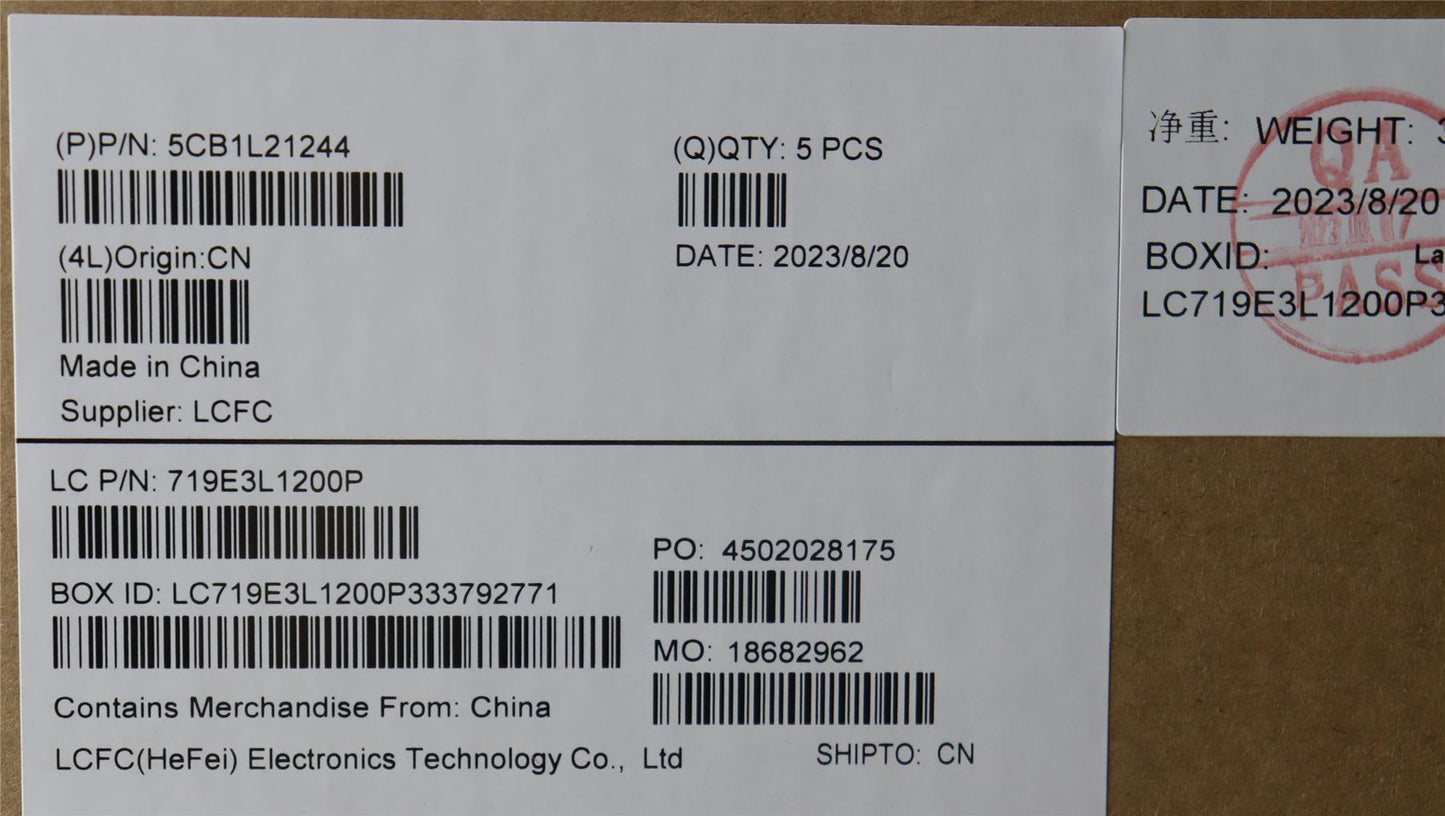 Lenovo Upper Case ASM_SWS L82XQ ABFP NBL 5CB1L21244